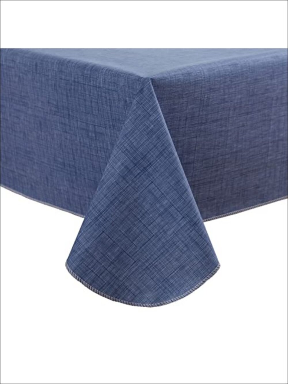 Vinyl Tablecloth Flannel Backing Waterproof Rectangle 60x102 Inch